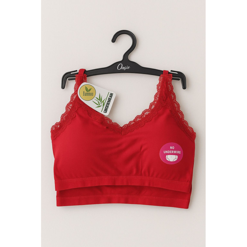 Lace Bamboo Wireless Bralette Lace Bamboo Wireless Bralette