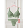 Ensemble Bralette Triangle en Dentelle