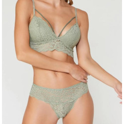 Ensemble Bralette Triangle en Dentelle