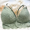 Ensemble Bralette Triangle en Dentelle
