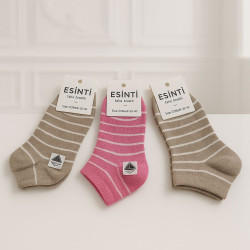 Esinti Striped Women's Socks