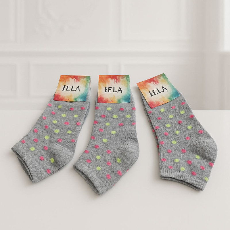 IELA Colorful Polka Dot Women's Socks IELA Colorful Polka Dot Women's Socks