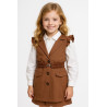 Girls' Shirted Belted Set