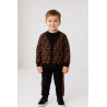 Boys’ Patterned Black Outfit
