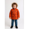 Boys’ Fur-Hooded Winter Coat