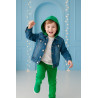 Ensemble Veste en Jean & Pantalon Vert Garçon