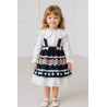 Ensemble Fille Chemisier & Robe Bretelles