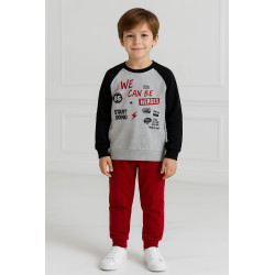 Boys’ “We Can Be Heroes” Pajama Set
