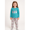 Girls’ Winter Bear Pajama Set