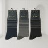 Men’s Classic Striped Long Socks Set