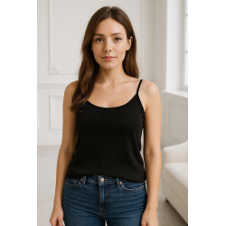 Débardeur Femme en Côtelé