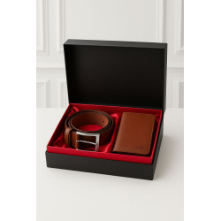 Men’s Belt & Wallet Gift Set